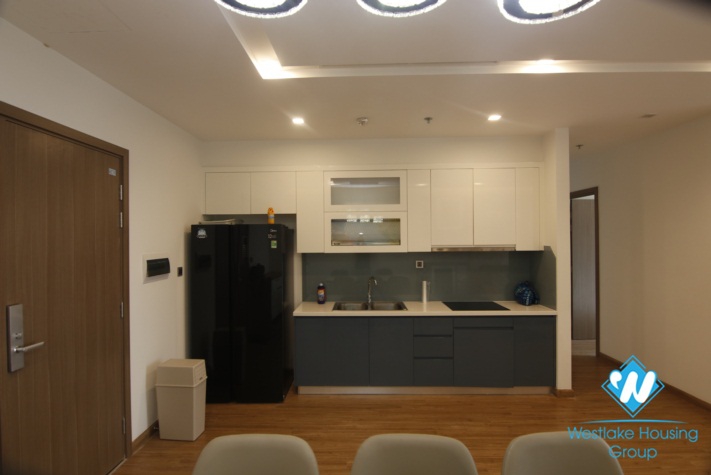 A gorgeous modern 2 bedroom  apartment with  charming balcony  for rent in  Vinhome Metropolis